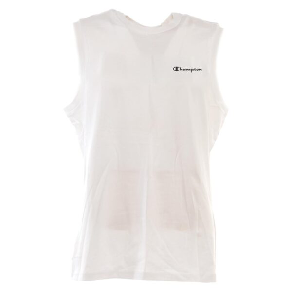 Champion Legacy American Classics Small Logo Canotta Bianca Uomo