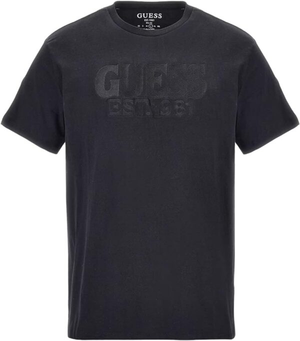 Guess Ss Bsc Tee T-shirt Nera Uomo