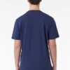 Lee Wobbly Logo Tee T-shirt Blu Uomo