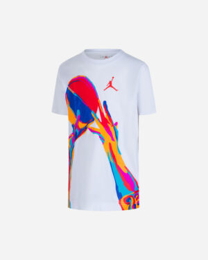 Jordan The Form Graphic  T-shirt Bianca Bambino