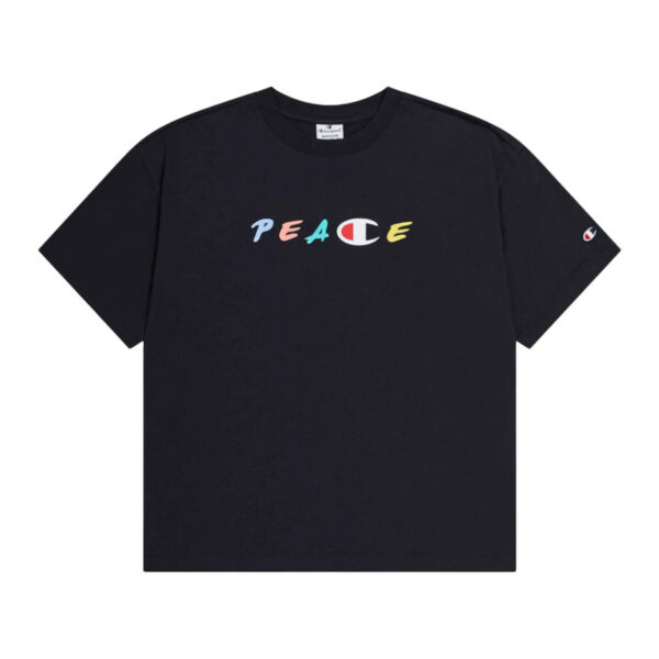 Champion Legacy Icons Peace T-shirt Nera Donna