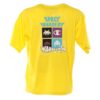Champion Space Graphic T-shirt Gialla Uomo