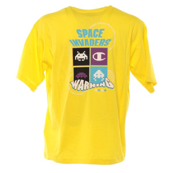 Champion Space Graphic T-shirt Gialla Uomo