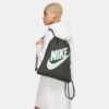 Nike Heritage Drawstring Sacca Verde Azzurra