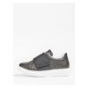 Guess Giella Fljgie Ele12 Scarpe In pelle Grigie Nere Bianche Donna