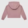 Guess Hooded LS Active Top Fela Con Cppuccio Rosa Bambina