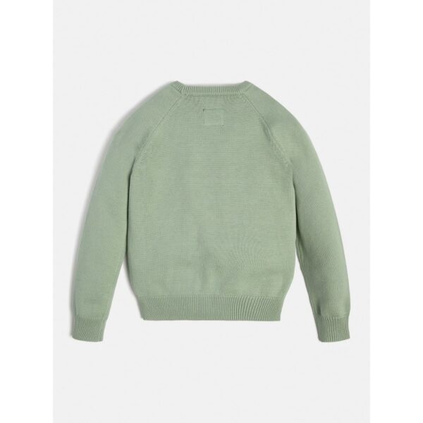 Guess Maglione  con tasca frontale Verde Bambino