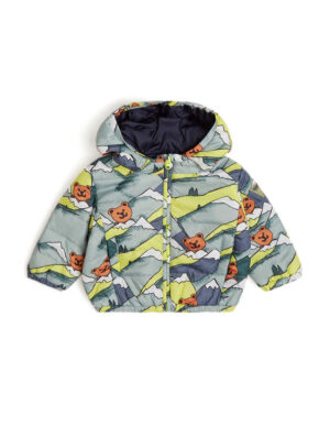 Guess Giubbotto Con Cappuccio Multicolore Bambino