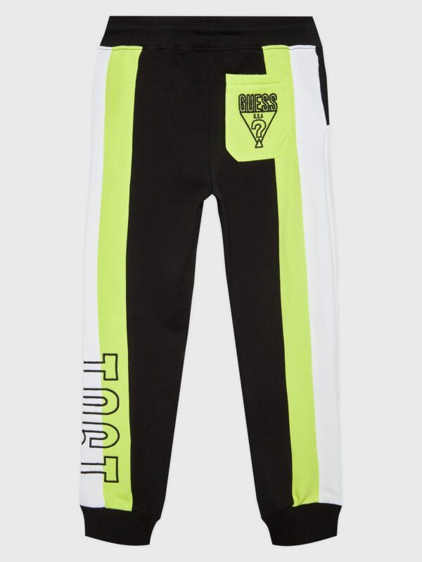 Guess Active Classic Pantaloni Di Tuta Neri Bambino