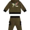 Guess Completo Tuta Verde Bambino