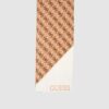 Guess Sciarpa Beige Marrone Chiaro Donna