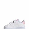 Adidas Advantage Scarpe Bianche Rosa Bambina