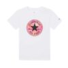 Converse Chuck Patch Graphic T-shirt Bianca Bambine Ragazze