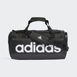 Adidas Linear Duffel Borsone Da Palestra Nero Bianco