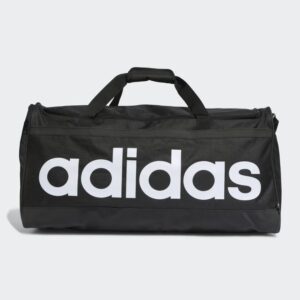 Adidas Linear Duffel Borsone Nero Bianco