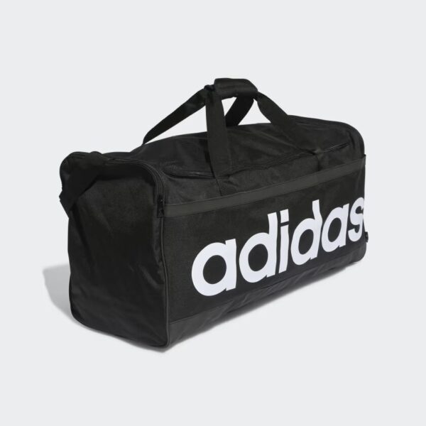 Adidas Linear Duffel Borsone Nero Bianco