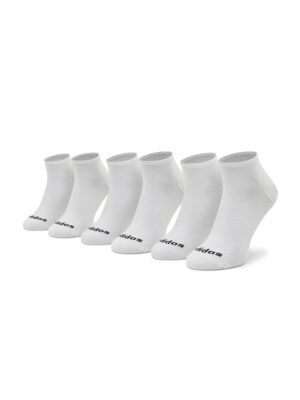 Adidas Low Cut 3Pp 3 Paia Di Calze Bianchi Unisex