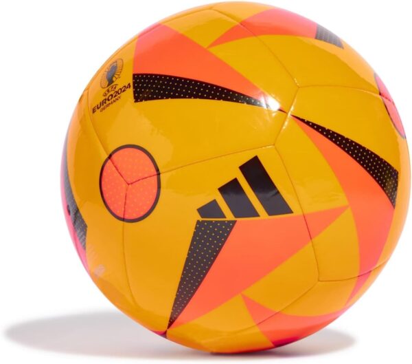 Adidas Calcio Euro 24 Club Solar Pallone da Calcio Multicolore