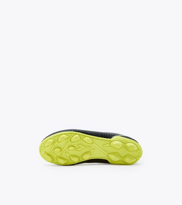 Diadora 5 Play Md Scarpe Da Calcio Nere Giallo Fluo Bambini Ragazzi