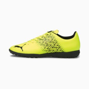 Puma Tacto TT Erkek Scarpe Da Calcetto Giallo Fluo Bambini Ragazzi