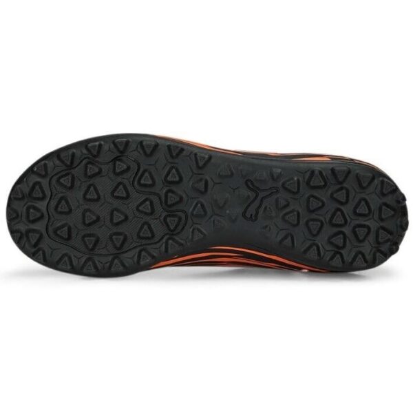Puma Rapido III  Jr Scarpe Calcetto Arancione Nero Bambini Ragazzi