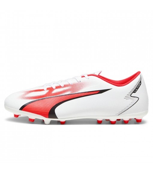 Puma Ultra Play Mg Scarpe Da Calcio Bianche Rosse Uomo