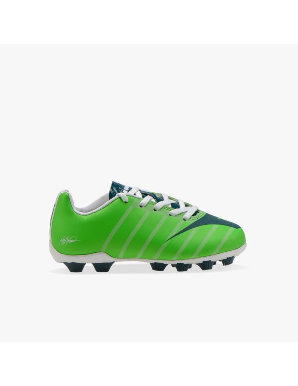 Diadora Rb 2003 Scarpe Da Calcetto Verde Fluo Bambini Ragazzi