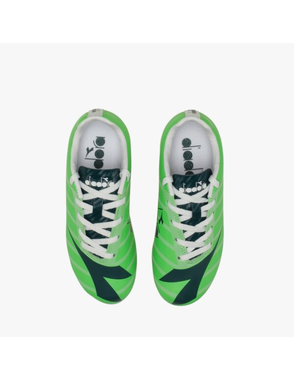 Diadora Rb 2003 Scarpe Da Calcetto Verde Fluo Bambini Ragazzi