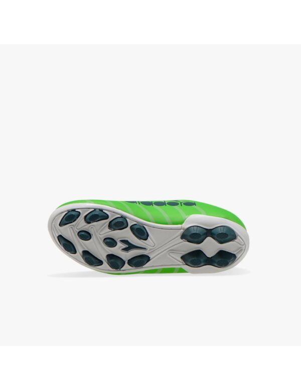 Diadora Rb 2003 Scarpe Da Calcetto Verde Fluo Bambini Ragazzi