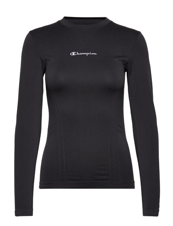 Champion Maglia isotermica Nera Donna