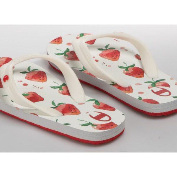 Champion Big Classic Infradito Bianco Bambina