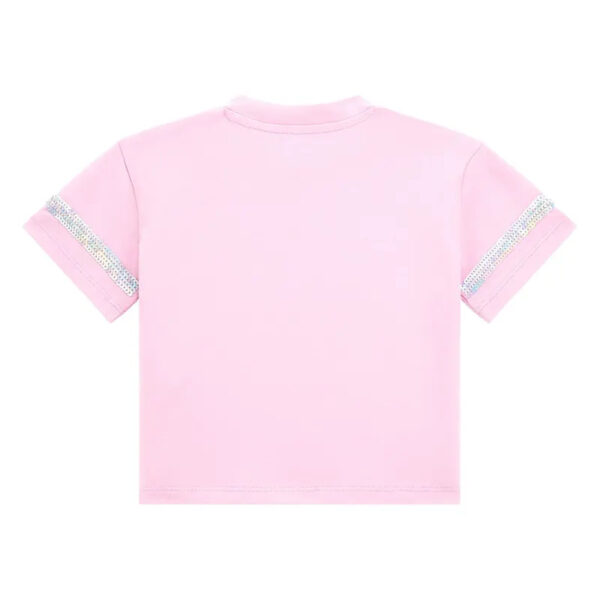 Guess  T-shirt Total Pink Bambina