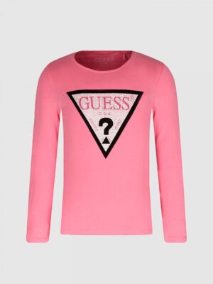 Guess Blusa Regular Fit Rosa Bambina