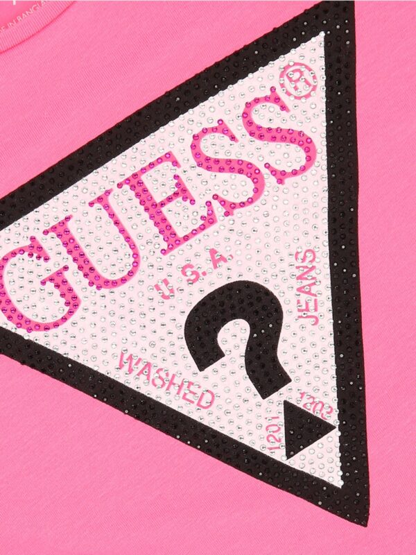 Guess Blusa Regular Fit Rosa Bambina