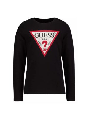 Guess Blusa Regular Fit Nera Bambina