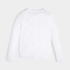Guess Trip Logo T-shirt  Manica lunga Bianca Bambina