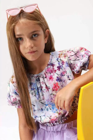 Imperial Kid Top Multicolore Bambina
