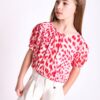Imperial Cropped T-shirt Multicolore Bambina