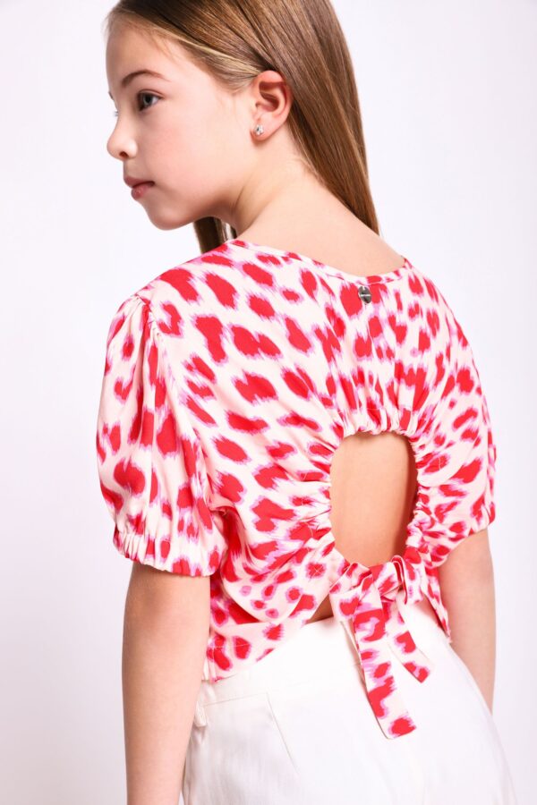 Imperial Cropped T-shirt Multicolore Bambina