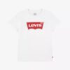 Levis Batwing Tee T-shirt Bianca Logo Rosso Bambino