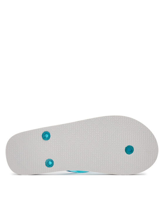 Champion Sparkling Slide Infradito Bianco Azzurro Donna