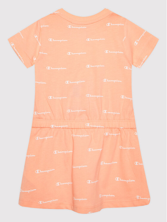 Champion Toddler Girls Dress Vestito Rosa Bambina