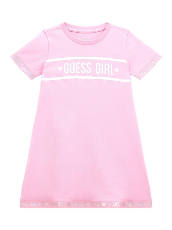 Guess Kid Vestito Ampio Rosa Bambina