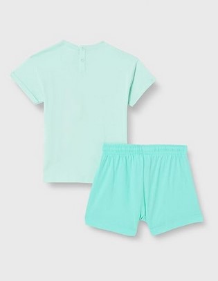 Champion infant Completo maglietta e pantaloncino Verde Bambina