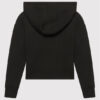 Guess Felpa Con Cappuccio Total Black Bambini