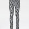 Guess Leggings Fantasia Bianco Nero Bambina