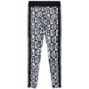 Guess Leggings Fantasia Bianco Nero Bambina