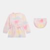 Guess Kids Set Abito e Mutandina Multicolore Bambina