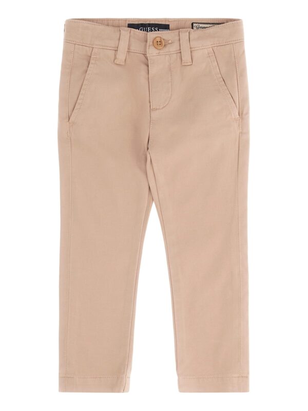 Guess Pantaloni Di Jeans Beige Bambini