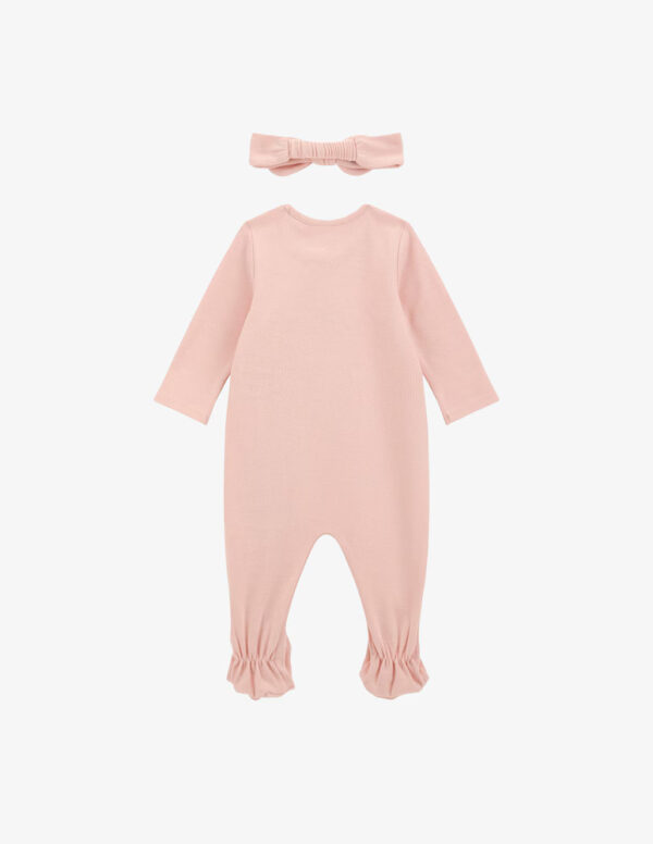 Guess  Set tuta a coste e fascia per capelli Rosa Bambina